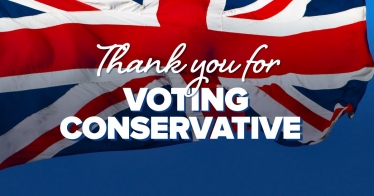 Thank you for voting Conservative