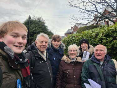 Conservative action team in Formby
