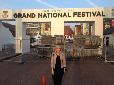 Val at Aintree